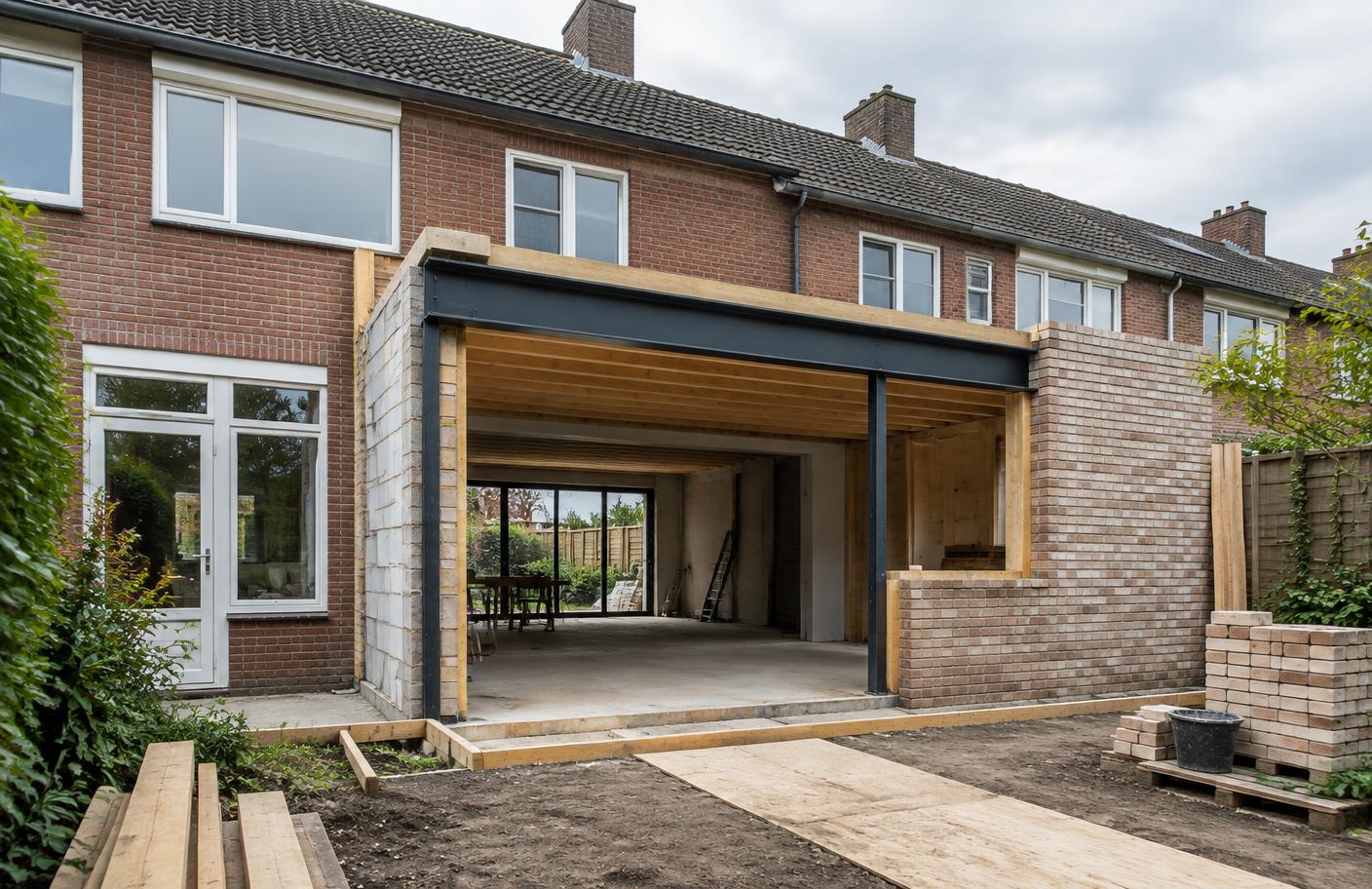 Uitbouw & opbouw door Van Leeuwen Bouwgroep